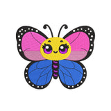 Butterfly bisexual flag embroidery designs lgbtq pride - 1010059