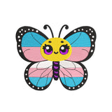 Butterfly transgender flags embroidery designs lgbtq - 1010060