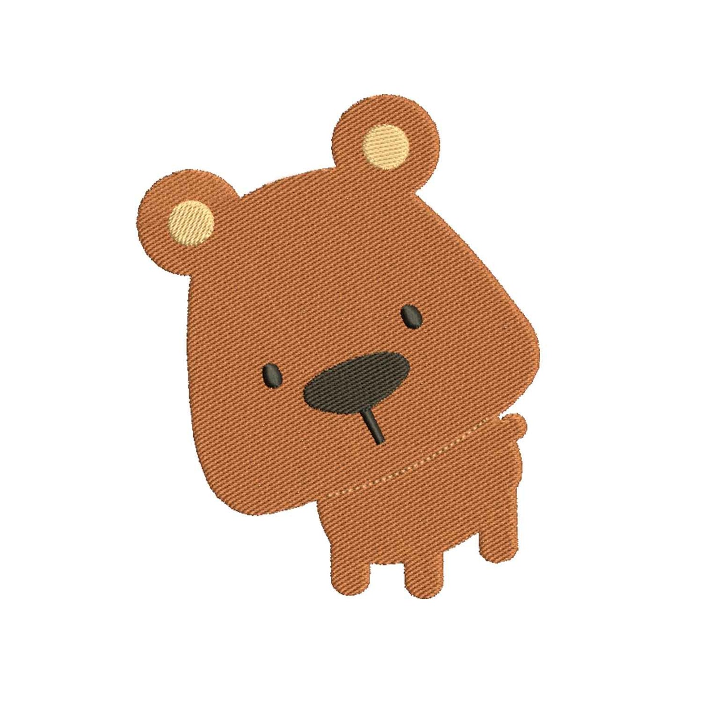 Digital Machine Embroidery File Bear - 110054