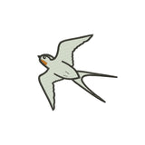 Bird swallow machine embroidery designs - 120009