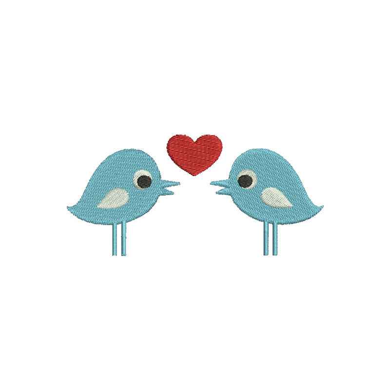 Bird machine embroidery designs - 120023