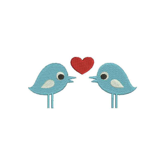 Bird machine embroidery designs - 120023