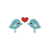 Bird machine embroidery designs - 120023