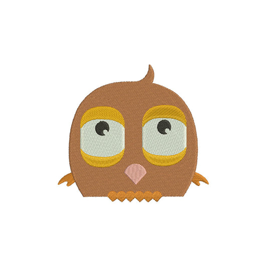 Cute bird embroidery files - 120026