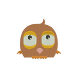 Cute bird embroidery files - 120026