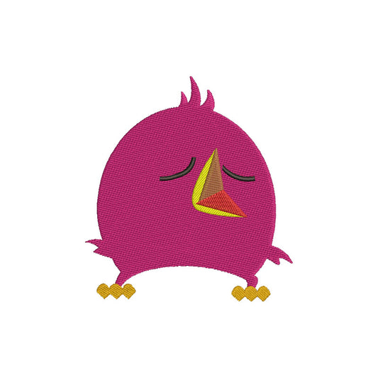 Singing bird embroidery designs - 120029