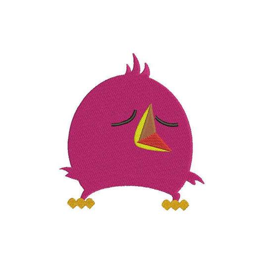 Singing bird embroidery designs - 120029