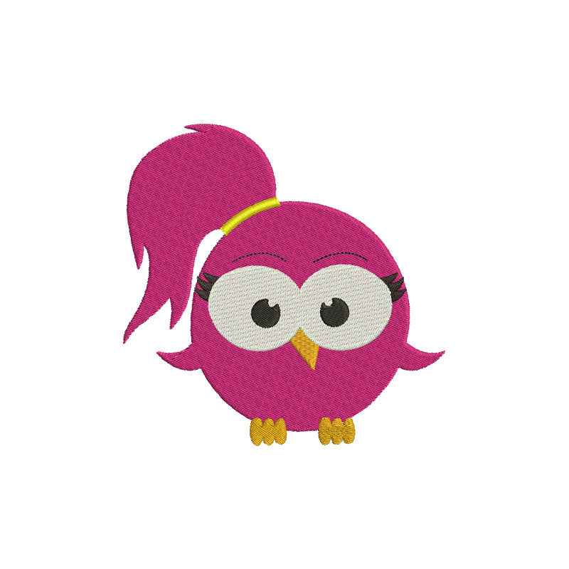 Bird girl machine embroidery designs - 120043