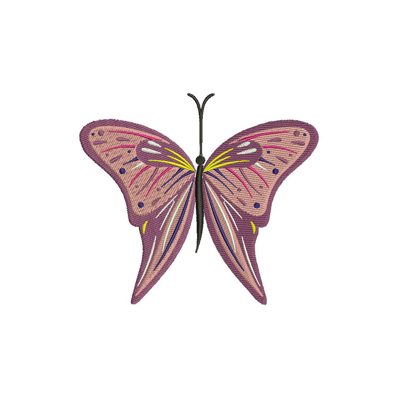 Machine embroidery designs butterflies - 130003