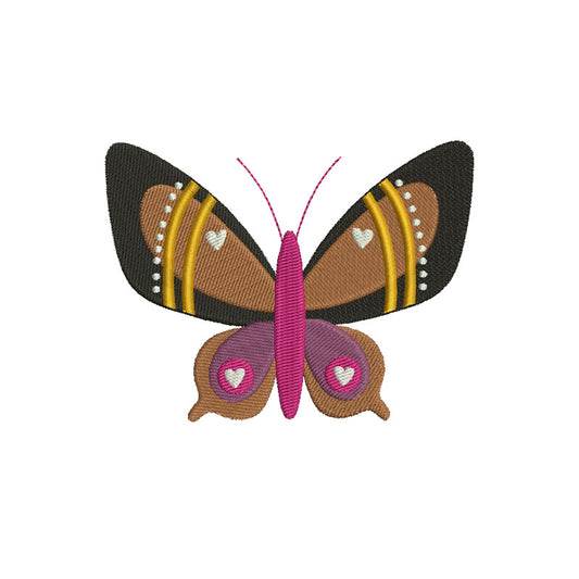 Kawaii Butterfly machine embroidery designs - 130027