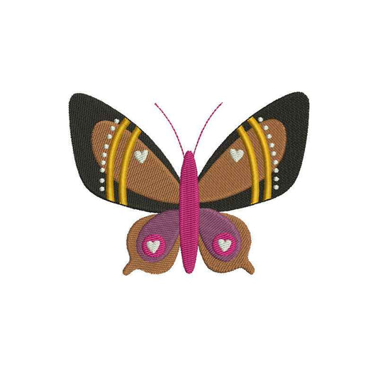 Kawaii Butterfly machine embroidery designs - 130027