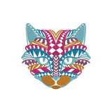 Cat mandala machine embroidery designs - 140009
