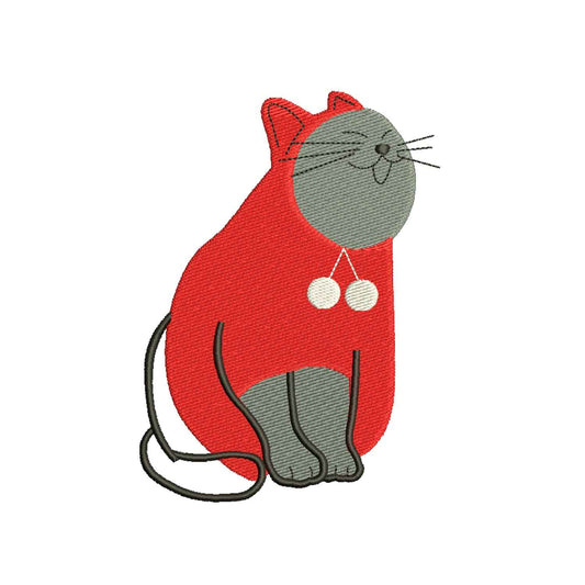 Cat machine embroidery designs - 140057