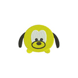 Dog face machine embroidery files - 150021