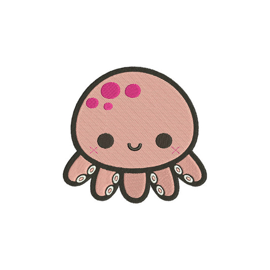 Octopus machine embroidery designs - 160006