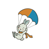 Rabbit machine embroidery designs - 170009