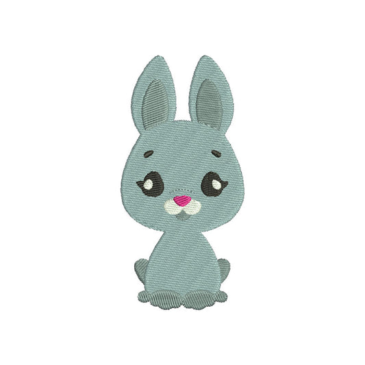 Rabbit machine embroidery designs - 170013