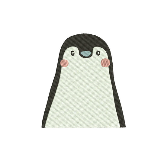 Penguin machine embroidery designs - 170014