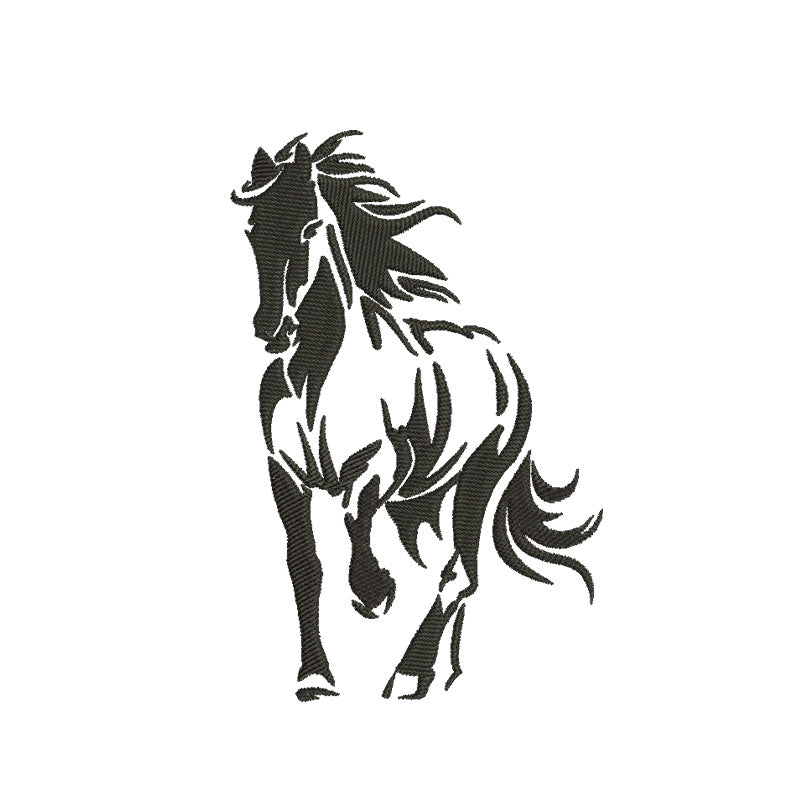 Horse machine embroidery designs - 170057