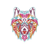 Wolf Mandala machine embroidery designs - 170086
