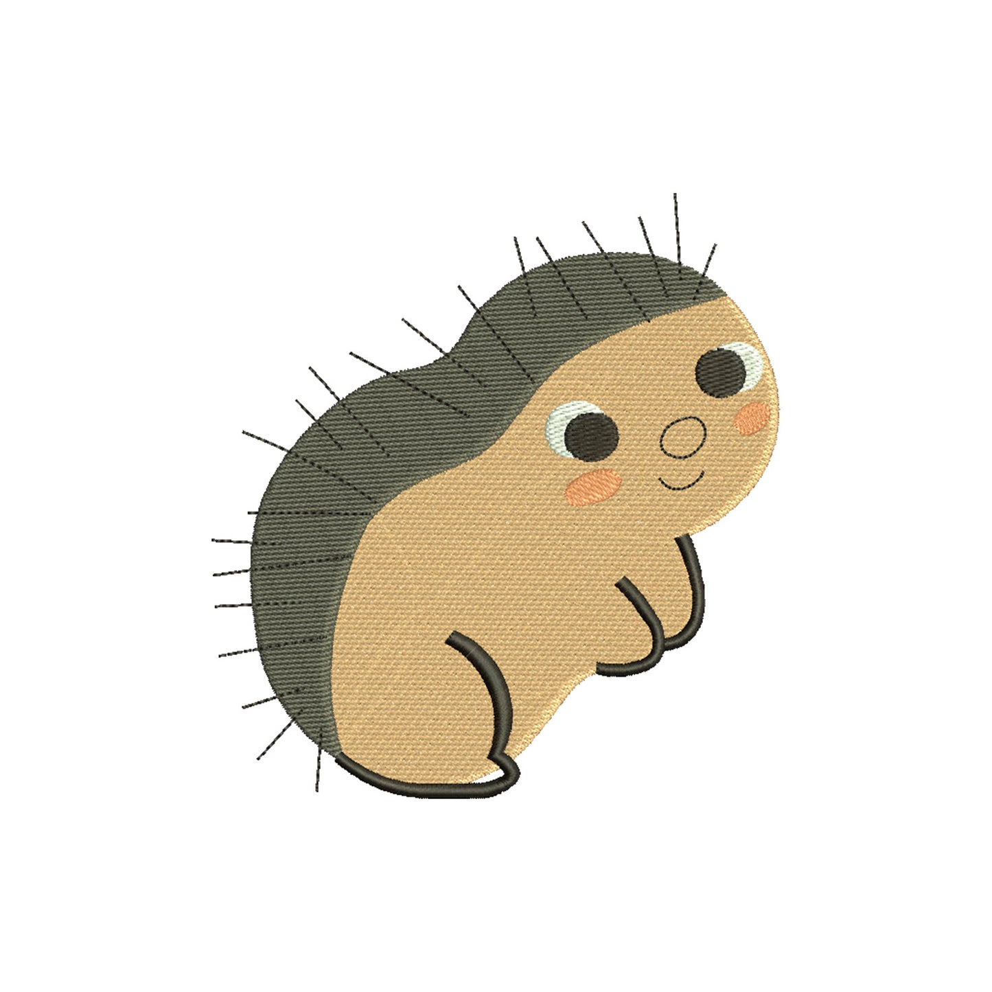 Cute Hedgehog embroidery designs download file - 170111