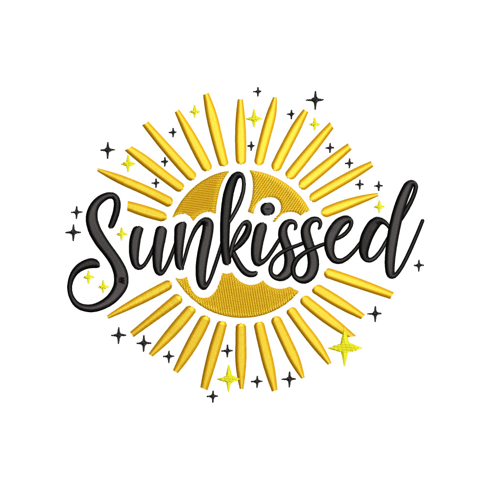 Sunkissed embroidery designs for machine - 17062404