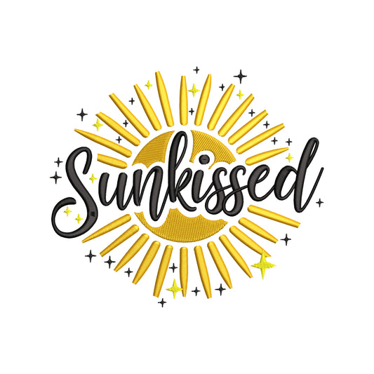Sunkissed embroidery designs for machine - 17062404