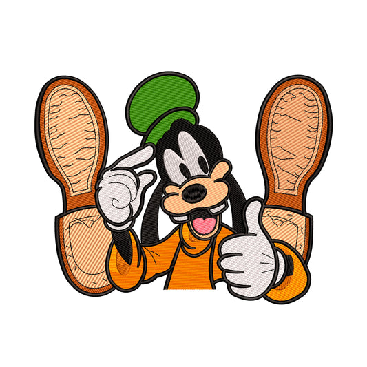 Funny Goofy embroidery designs for machine - 231001