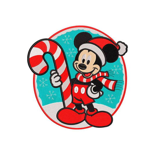 Machine embroidery designs Christmas Classic Cartoon Mouse - 231020