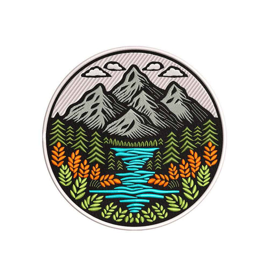 Landscape Embroidery designs for machine - 231027