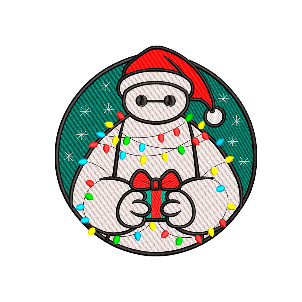 Baymax embroidery designs for machine - 231032