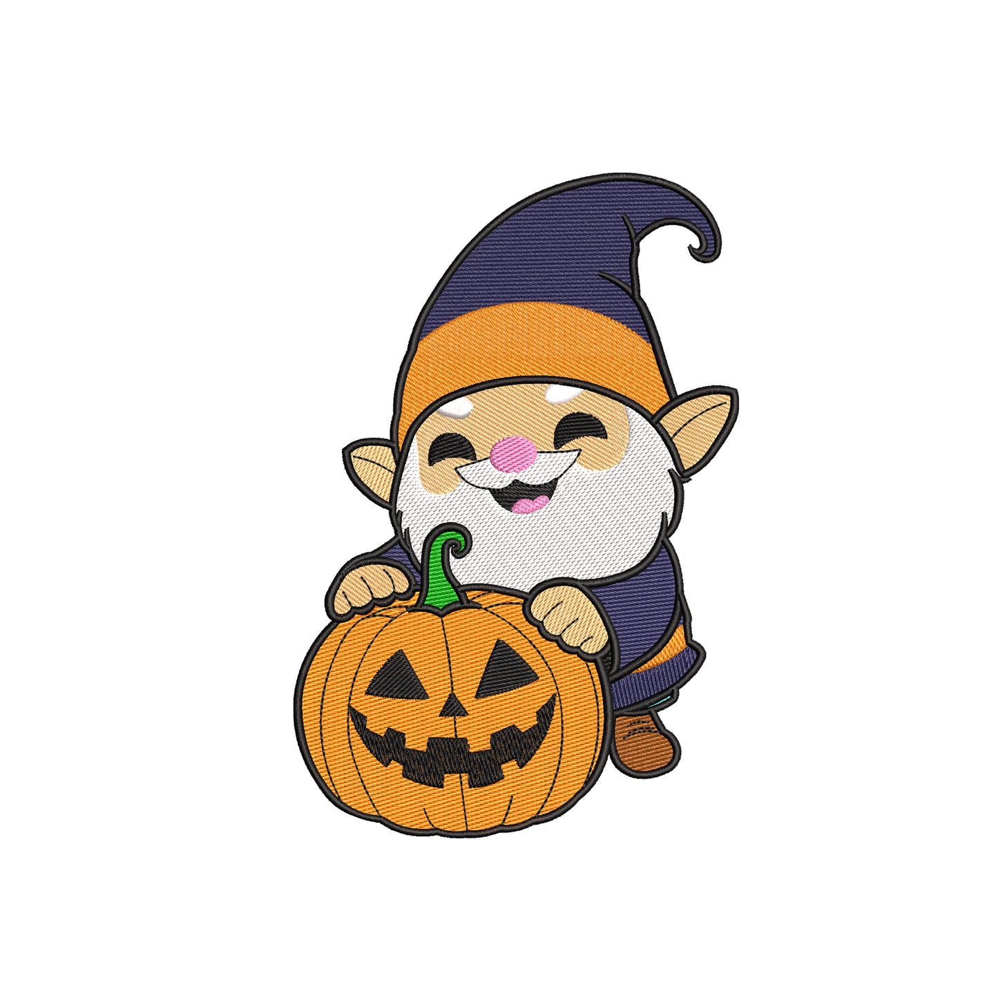 Machine embroidery designs halloween gnome - 25042403