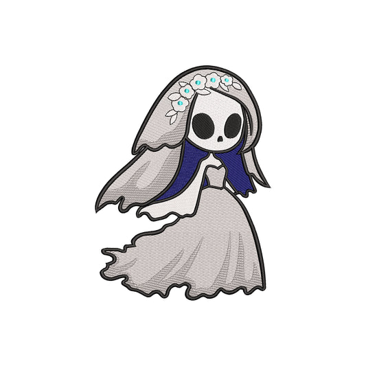 Halloween machine embroidery designs ghost bride - 25042407