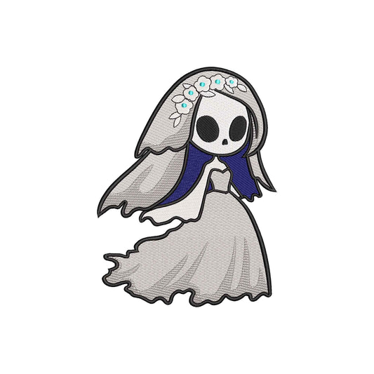 Halloween machine embroidery designs ghost bride - 25042407