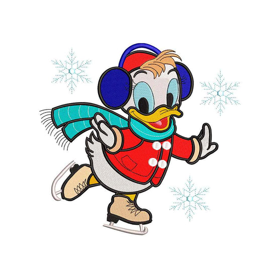 Cute Duck Embroidery designs for machine - 271003