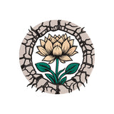 Lotus flower embroidery designs for machine - 271016