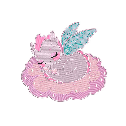 Cute dragon embroidery designs for machine - 271024