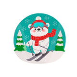 Polar bear embroidery designs for machine - 271035