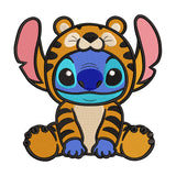 Stitch in Tiger Costume Embroidery Design - 310304