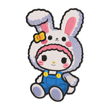 Cute Character in Bunny Suit Embroidery Design - 310308