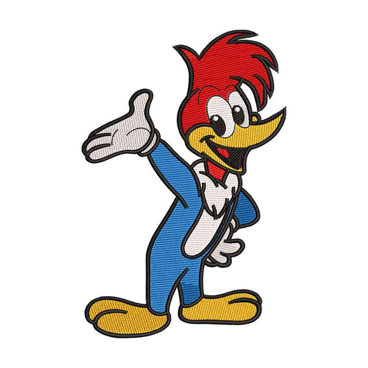 Woody Woodpecker Embroidery Design - 310316