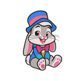 Cute bunny embroidery designs for machine - 31032417