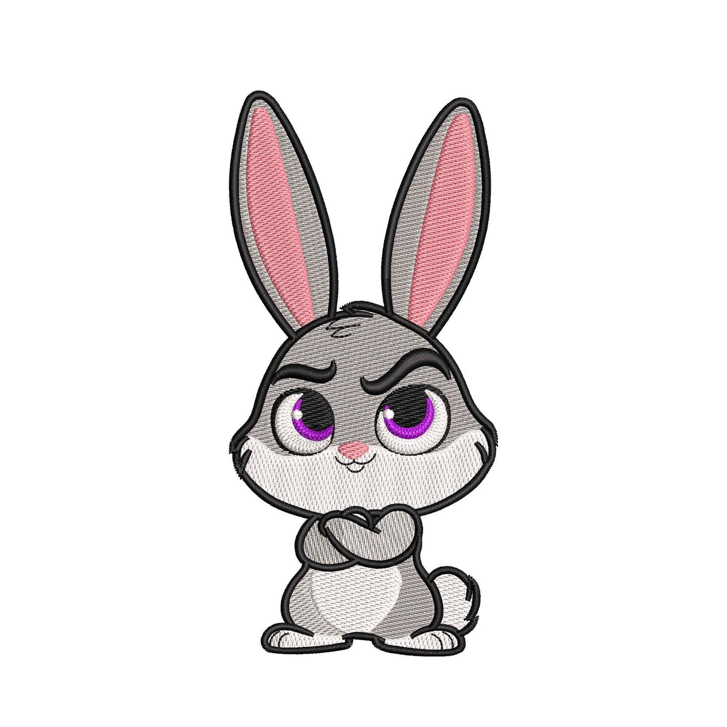 Cool bunny embroidery designs for machine - 31032436