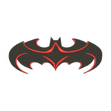 Digital embroidery designs bat - 312011