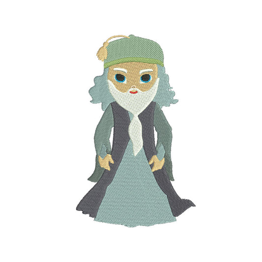 Albus embroidery design character - 313009