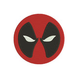 Machine embroidery designs superhero red sign - 314008
