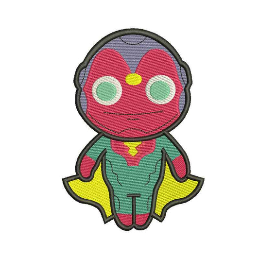 Embroidery designs superhero synthezoid - 314035