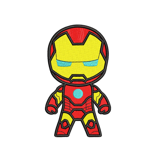 Chibi character superhero embroidery designs for machine - 314069