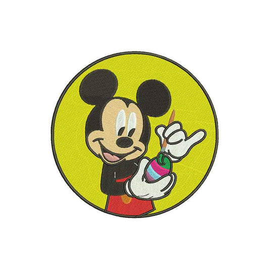 Mouse Draw Easter embroidery designs digital - 315045