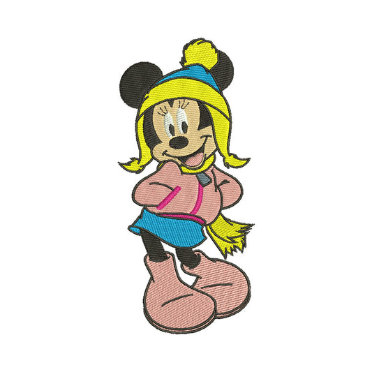 Mouse Winter embroidery designs digital - 315069